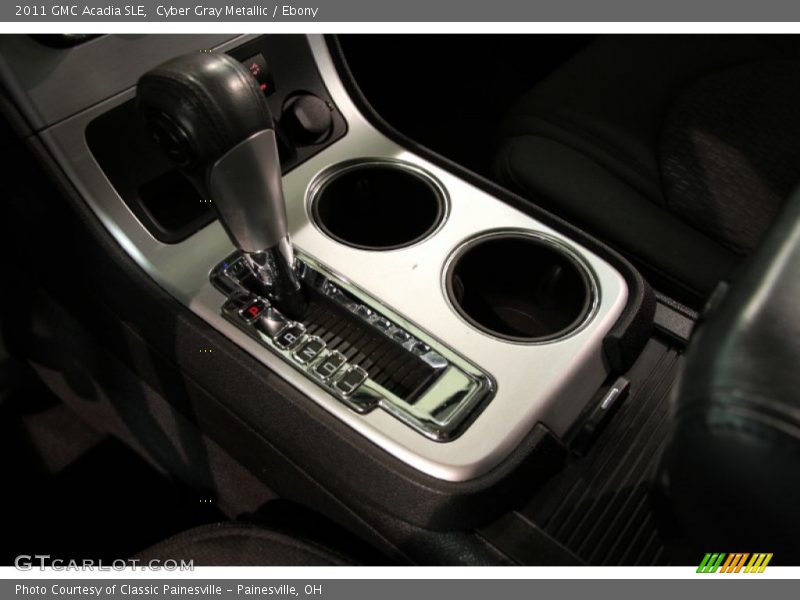 Cyber Gray Metallic / Ebony 2011 GMC Acadia SLE