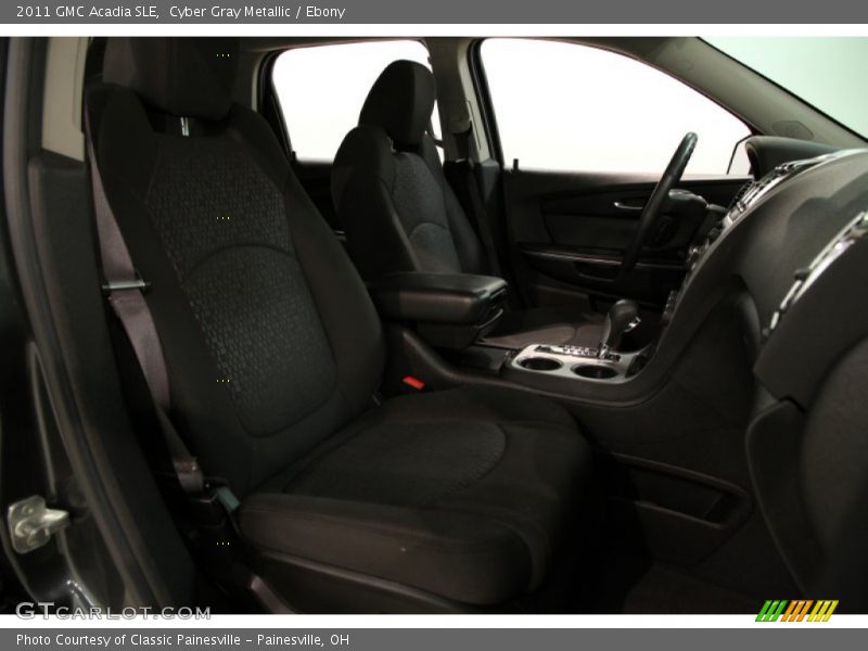 Cyber Gray Metallic / Ebony 2011 GMC Acadia SLE