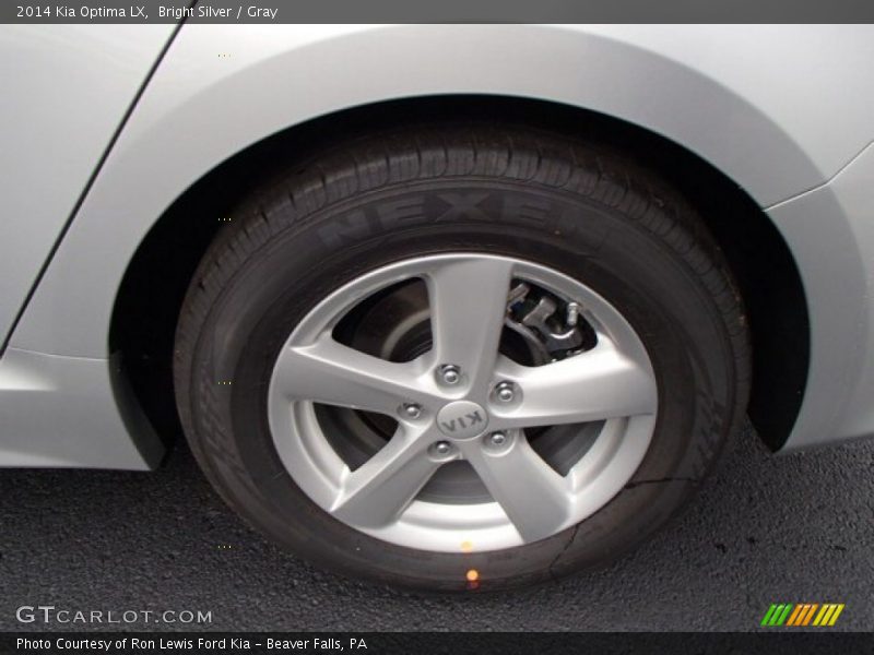  2014 Optima LX Wheel