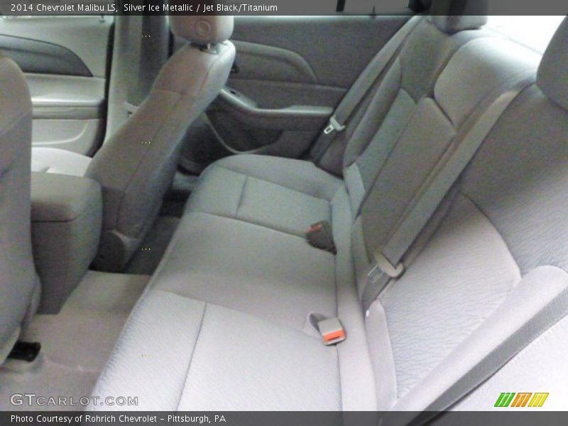 Silver Ice Metallic / Jet Black/Titanium 2014 Chevrolet Malibu LS