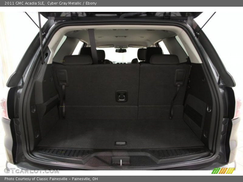Cyber Gray Metallic / Ebony 2011 GMC Acadia SLE