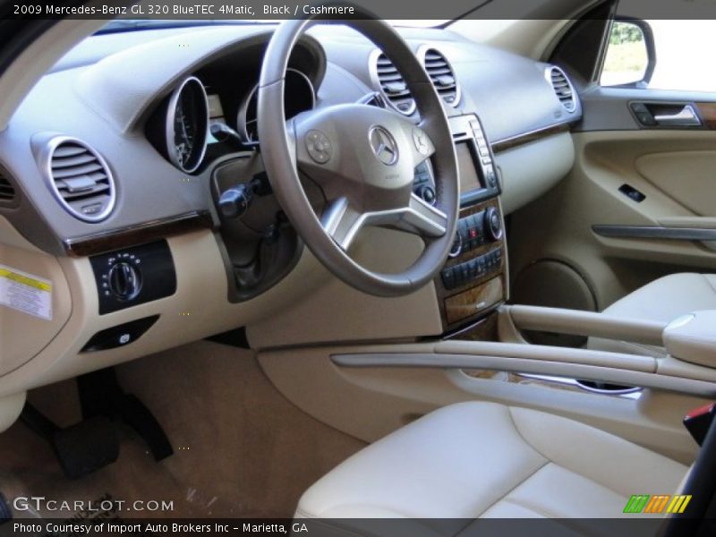 Black / Cashmere 2009 Mercedes-Benz GL 320 BlueTEC 4Matic