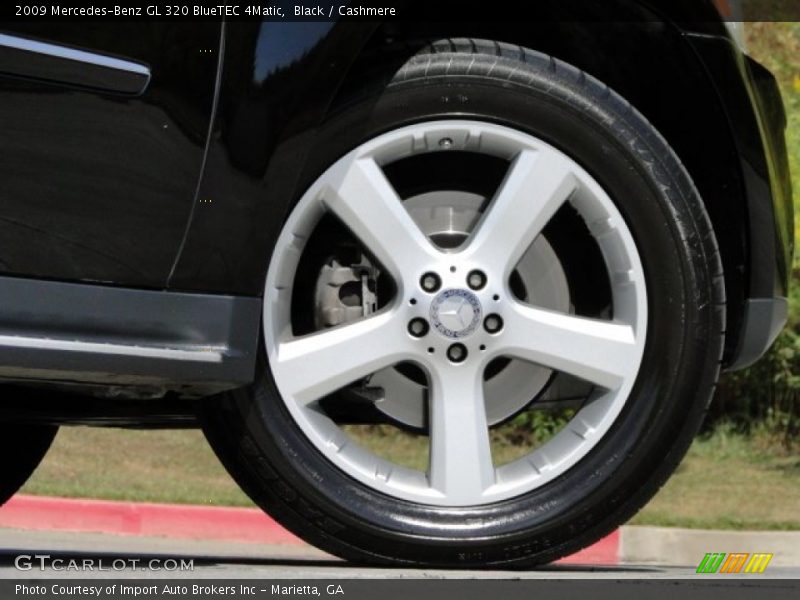 Black / Cashmere 2009 Mercedes-Benz GL 320 BlueTEC 4Matic