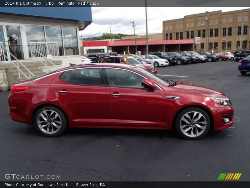  2014 Optima SX Turbo Remington Red