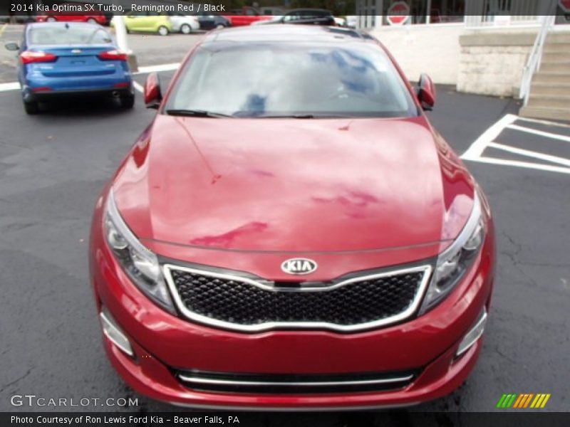 Remington Red / Black 2014 Kia Optima SX Turbo