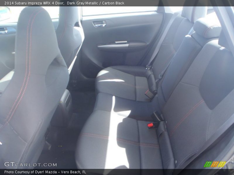 Dark Gray Metallic / Carbon Black 2014 Subaru Impreza WRX 4 Door