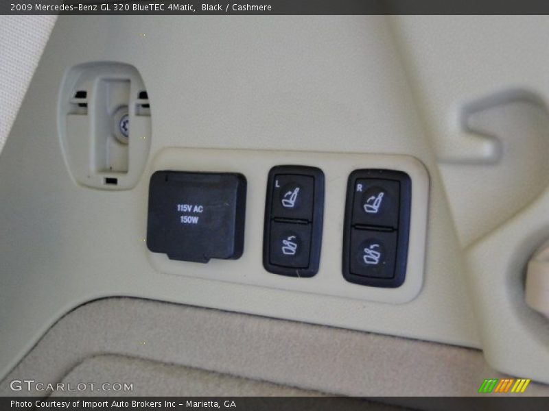 Black / Cashmere 2009 Mercedes-Benz GL 320 BlueTEC 4Matic