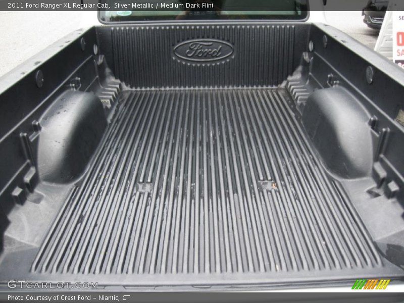 Silver Metallic / Medium Dark Flint 2011 Ford Ranger XL Regular Cab
