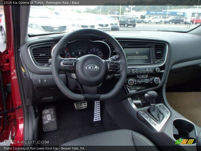 Dashboard of 2014 Optima SX Turbo