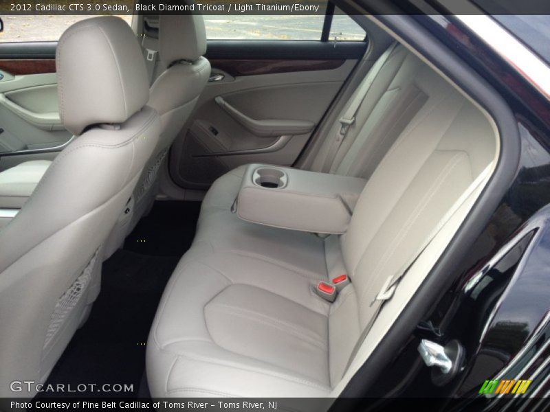 Black Diamond Tricoat / Light Titanium/Ebony 2012 Cadillac CTS 3.0 Sedan