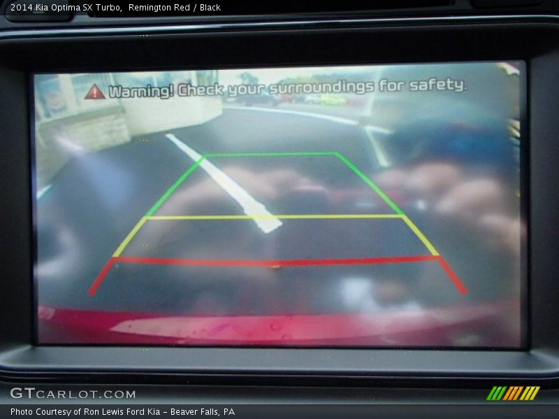Remington Red / Black 2014 Kia Optima SX Turbo