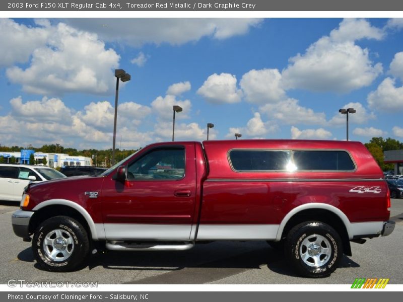  2003 F150 XLT Regular Cab 4x4 Toreador Red Metallic