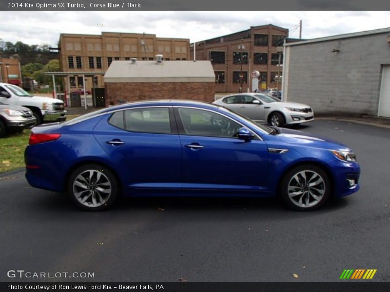  2014 Optima SX Turbo Corsa Blue