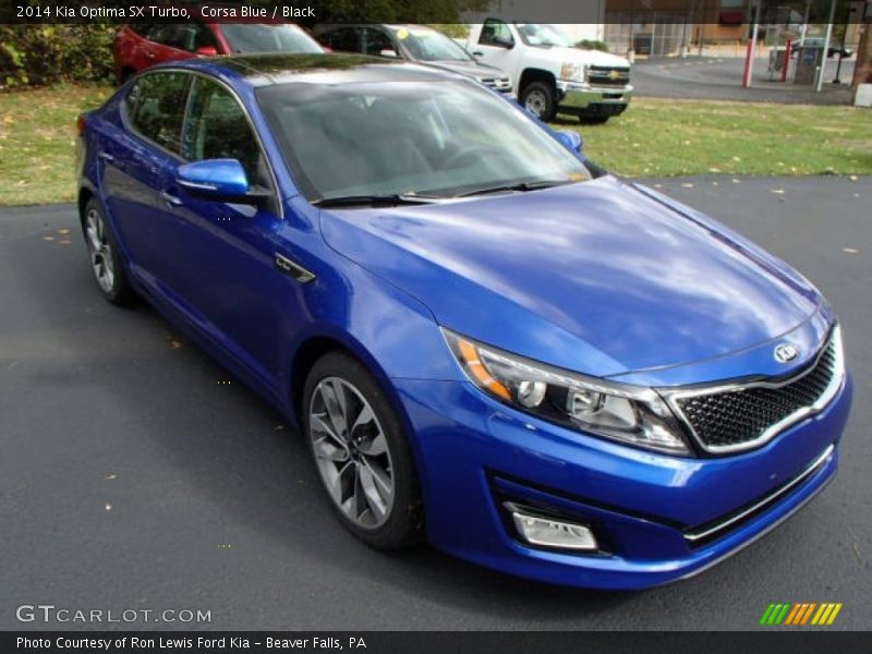 Front 3/4 View of 2014 Optima SX Turbo