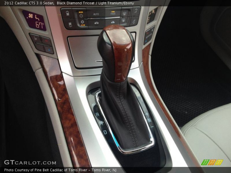 Black Diamond Tricoat / Light Titanium/Ebony 2012 Cadillac CTS 3.0 Sedan