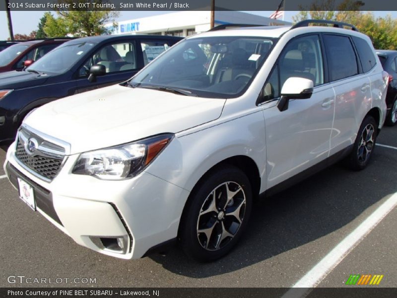 Satin White Pearl / Black 2014 Subaru Forester 2.0XT Touring