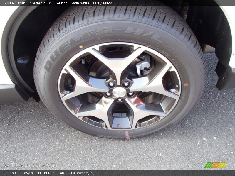 Satin White Pearl / Black 2014 Subaru Forester 2.0XT Touring