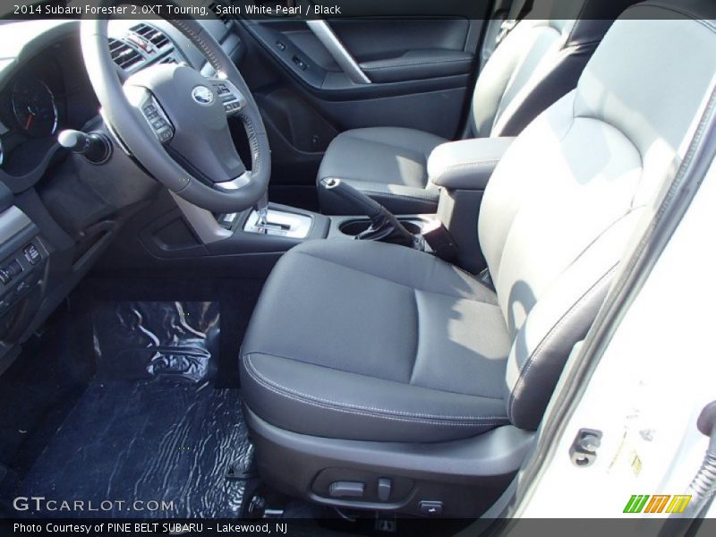 Satin White Pearl / Black 2014 Subaru Forester 2.0XT Touring