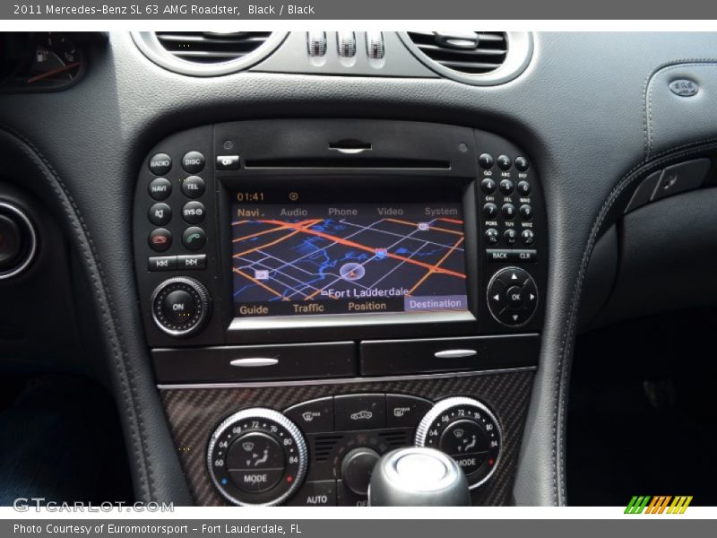 Black / Black 2011 Mercedes-Benz SL 63 AMG Roadster