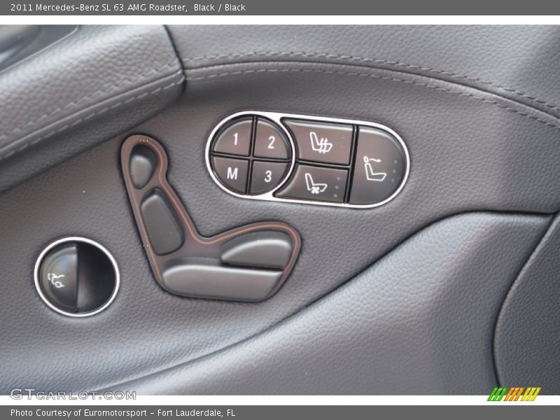Black / Black 2011 Mercedes-Benz SL 63 AMG Roadster