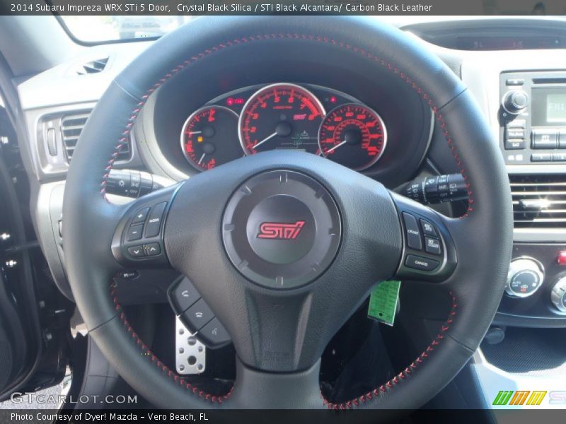  2014 Impreza WRX STi 5 Door Steering Wheel