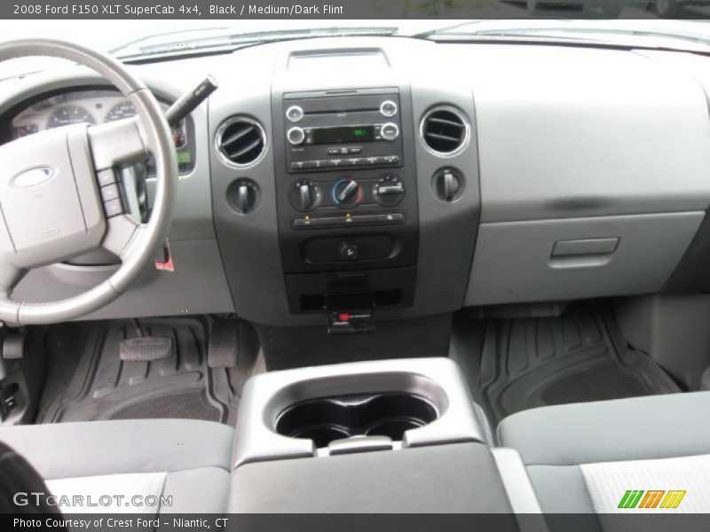 Black / Medium/Dark Flint 2008 Ford F150 XLT SuperCab 4x4