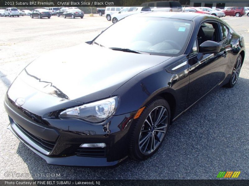 Crystal Black Silica / Black Cloth 2013 Subaru BRZ Premium