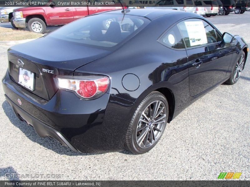 Crystal Black Silica / Black Cloth 2013 Subaru BRZ Premium
