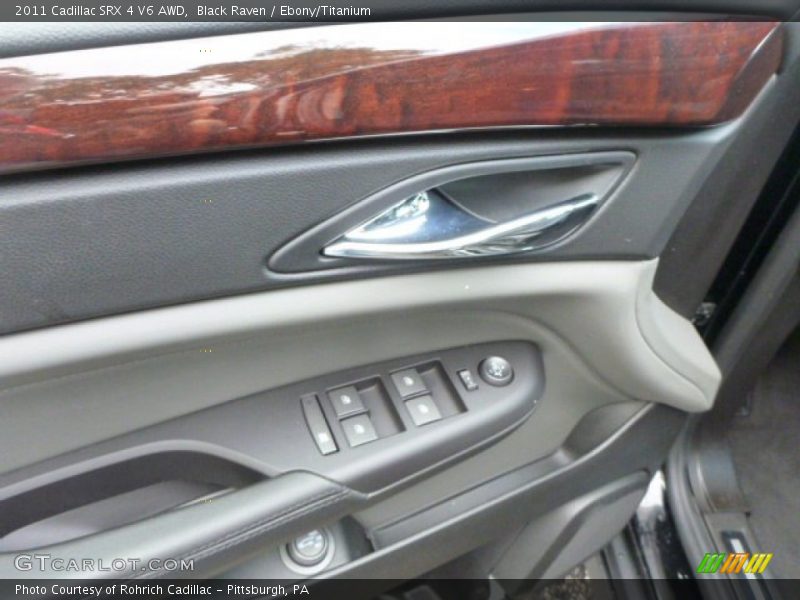 Black Raven / Ebony/Titanium 2011 Cadillac SRX 4 V6 AWD