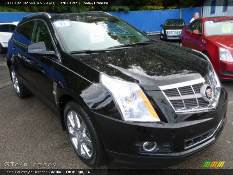 Black Raven / Ebony/Titanium 2011 Cadillac SRX 4 V6 AWD