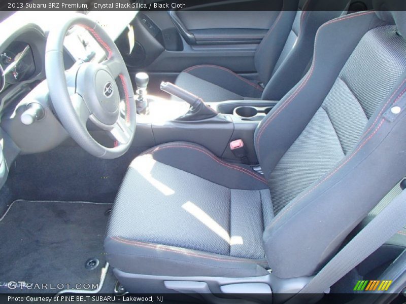 Crystal Black Silica / Black Cloth 2013 Subaru BRZ Premium