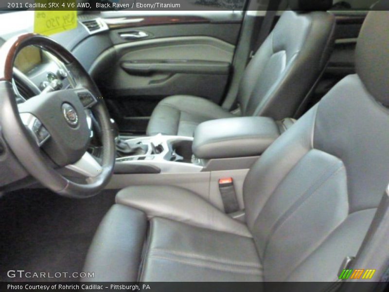 Black Raven / Ebony/Titanium 2011 Cadillac SRX 4 V6 AWD
