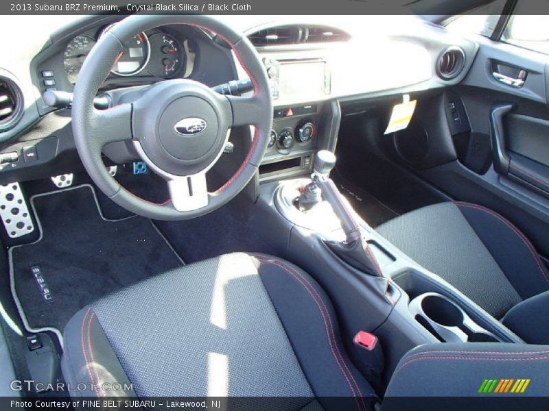 Crystal Black Silica / Black Cloth 2013 Subaru BRZ Premium