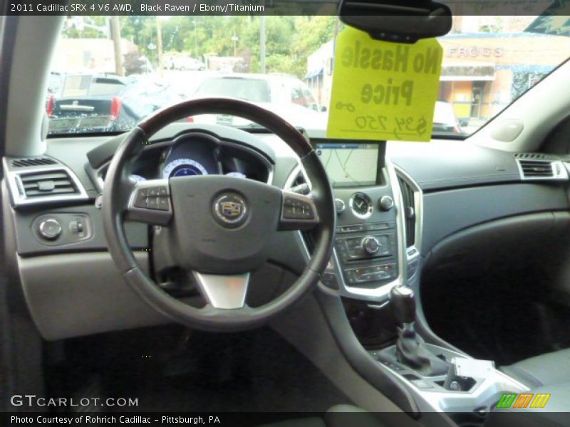 Black Raven / Ebony/Titanium 2011 Cadillac SRX 4 V6 AWD