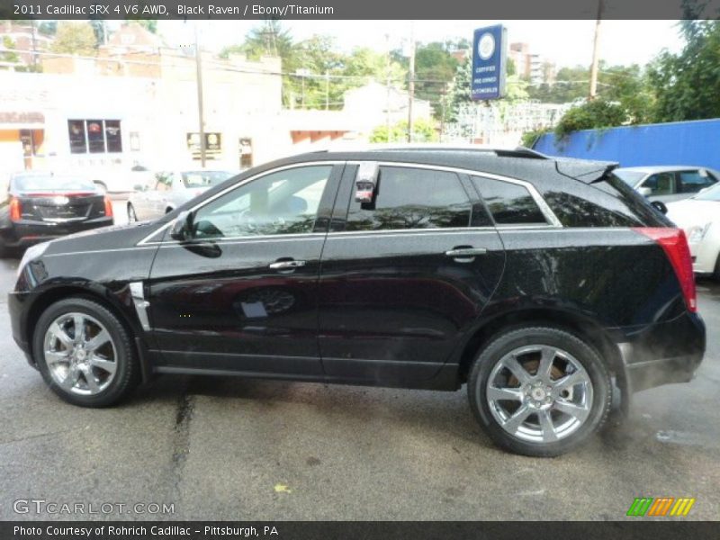 Black Raven / Ebony/Titanium 2011 Cadillac SRX 4 V6 AWD