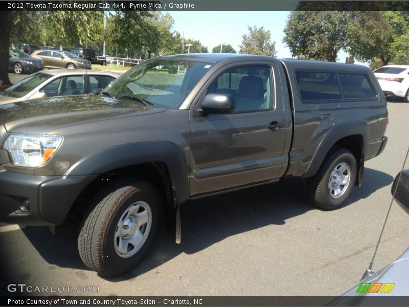 Pyrite Mica / Graphite 2012 Toyota Tacoma Regular Cab 4x4