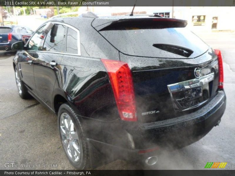 Black Raven / Ebony/Titanium 2011 Cadillac SRX 4 V6 AWD