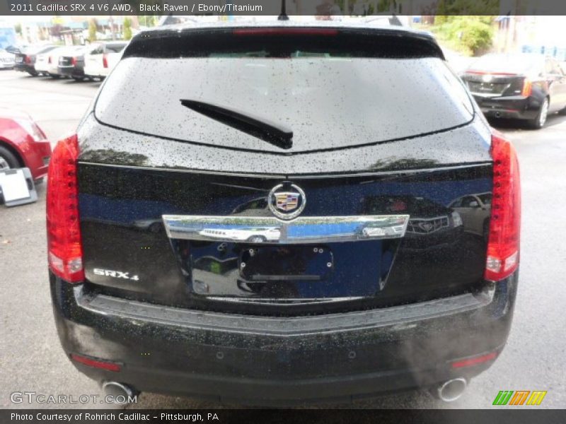 Black Raven / Ebony/Titanium 2011 Cadillac SRX 4 V6 AWD