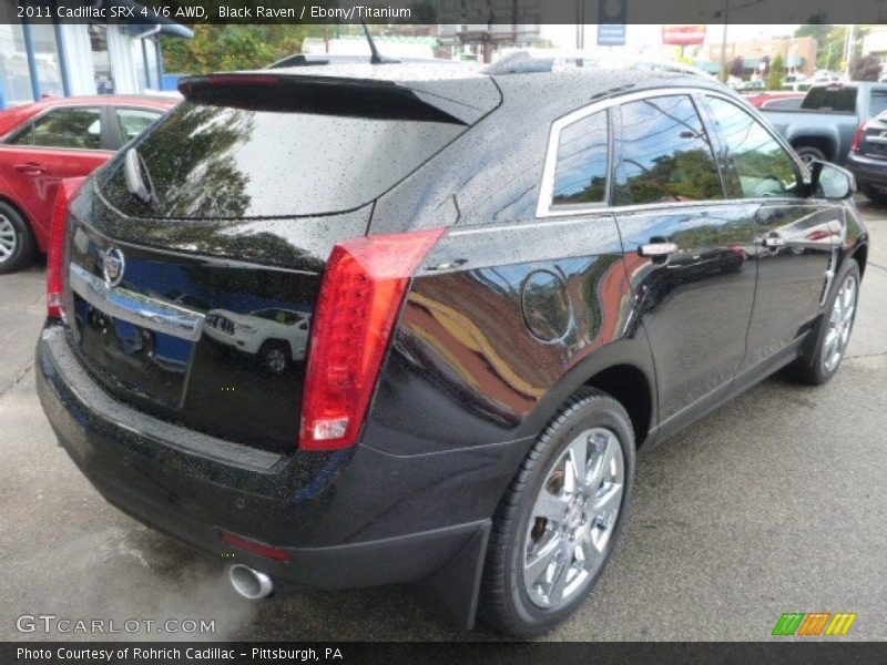 Black Raven / Ebony/Titanium 2011 Cadillac SRX 4 V6 AWD