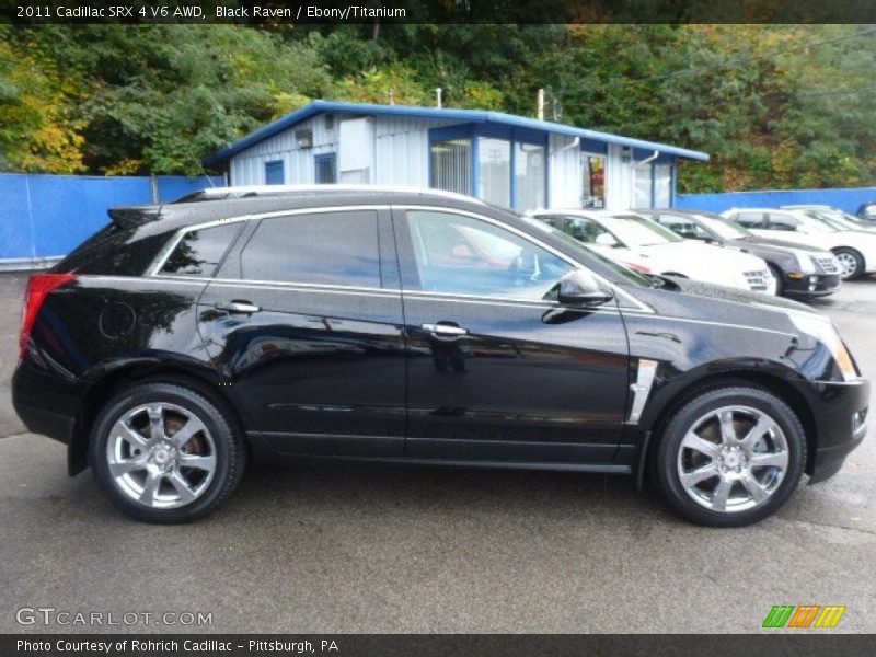 Black Raven / Ebony/Titanium 2011 Cadillac SRX 4 V6 AWD