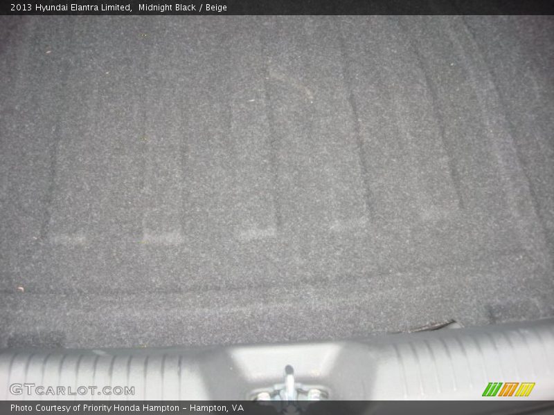 Midnight Black / Beige 2013 Hyundai Elantra Limited