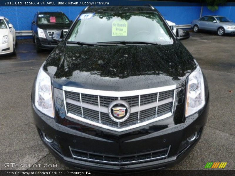 Black Raven / Ebony/Titanium 2011 Cadillac SRX 4 V6 AWD