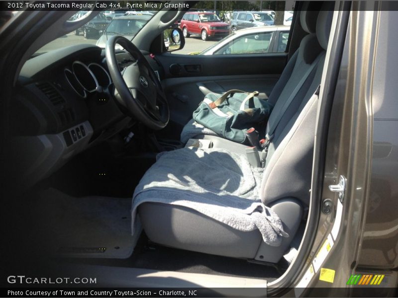 Pyrite Mica / Graphite 2012 Toyota Tacoma Regular Cab 4x4