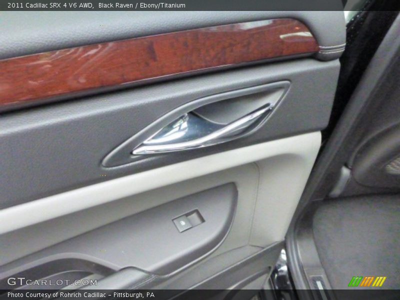 Black Raven / Ebony/Titanium 2011 Cadillac SRX 4 V6 AWD