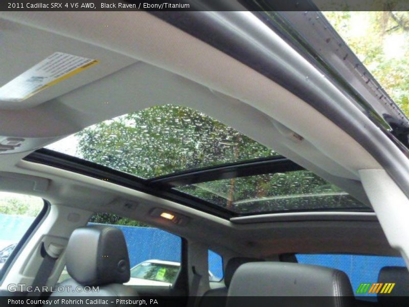 Black Raven / Ebony/Titanium 2011 Cadillac SRX 4 V6 AWD