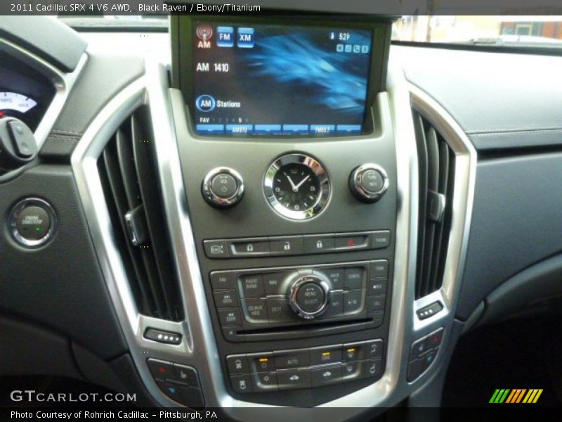 Black Raven / Ebony/Titanium 2011 Cadillac SRX 4 V6 AWD