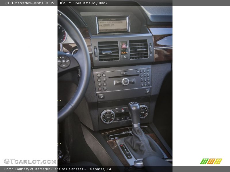Iridium Silver Metallic / Black 2011 Mercedes-Benz GLK 350