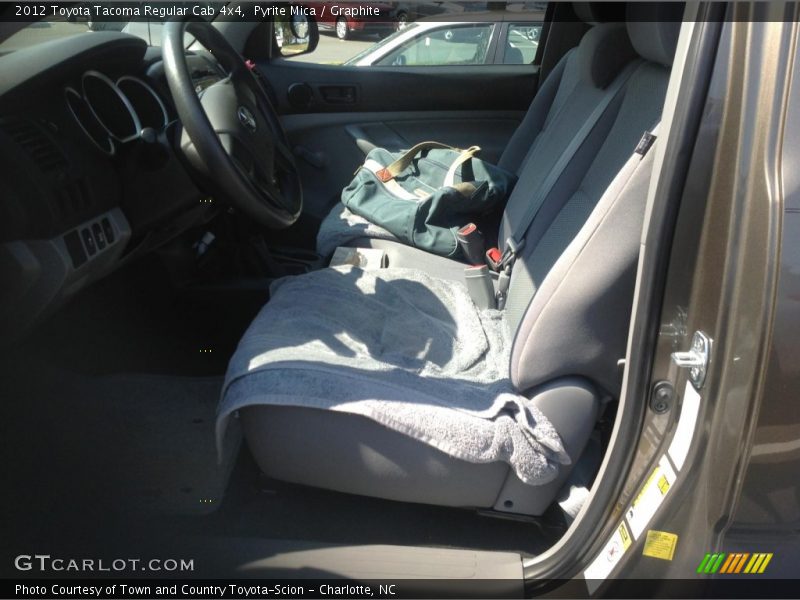 Pyrite Mica / Graphite 2012 Toyota Tacoma Regular Cab 4x4