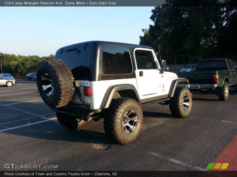 Stone White / Dark Slate Gray 2004 Jeep Wrangler Rubicon 4x4