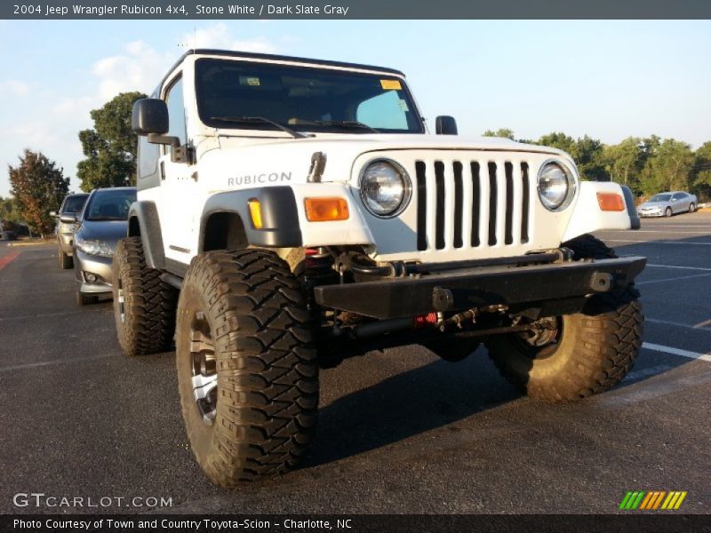 Stone White / Dark Slate Gray 2004 Jeep Wrangler Rubicon 4x4